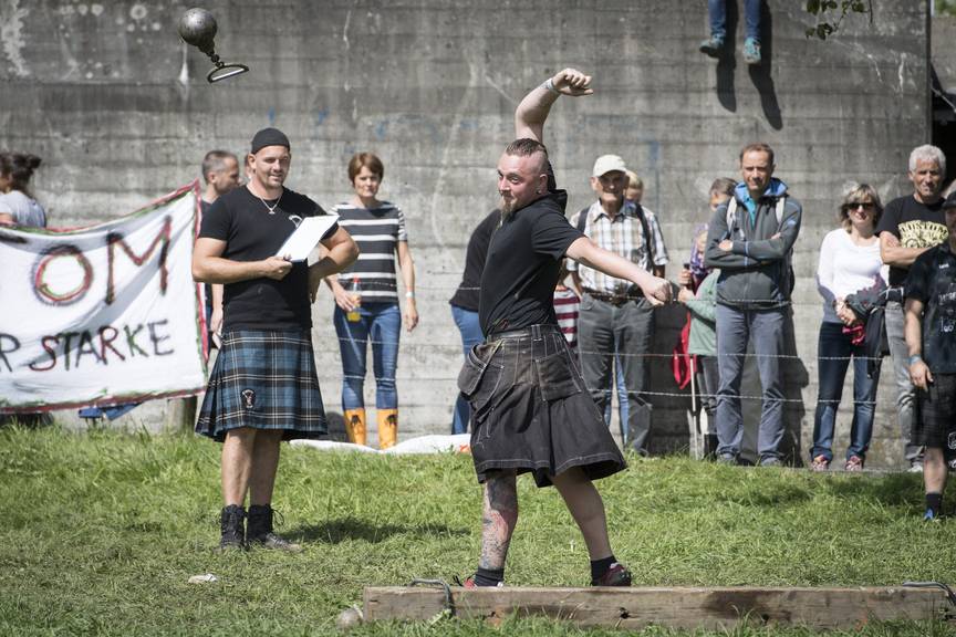 So sieht es an typischen Highland Games aus. (Archivbild: Tagblatt/Ralph Ribi)