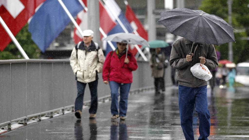 Jetzt kommt das Hudel-Wetter: Schnee bis unter 2000 m ü. M. am Donnerstag