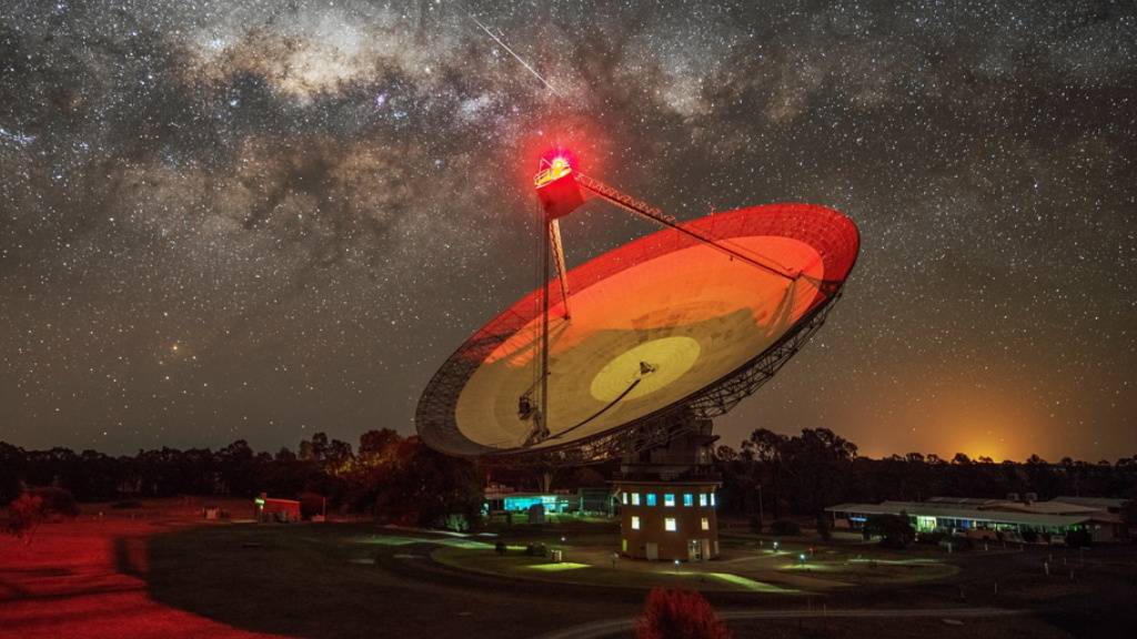 Das Parkes Observatory in New South Wales fing 2020 ein mysteriöses Radiosignal auf: Es schien von Proxima Centauri zu kommen und die Existenz von ausserirdischer Intelligenz zu beweisen. Die Hoffnungen haben sich jetzt zerschlagen (Pressebild).