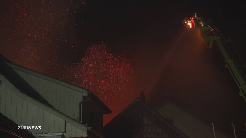 Grossbrand in Elgg: Historischer Dorfkern zerstört