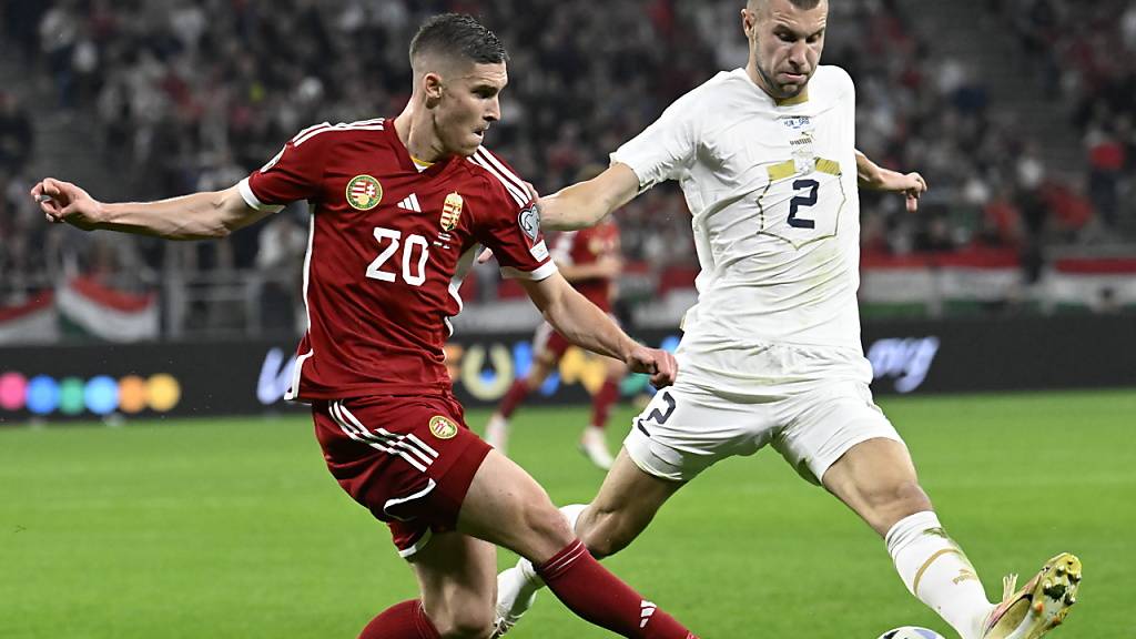 Roland Sallai gelingt der Siegtreffer für Ungarn gegen Serbien