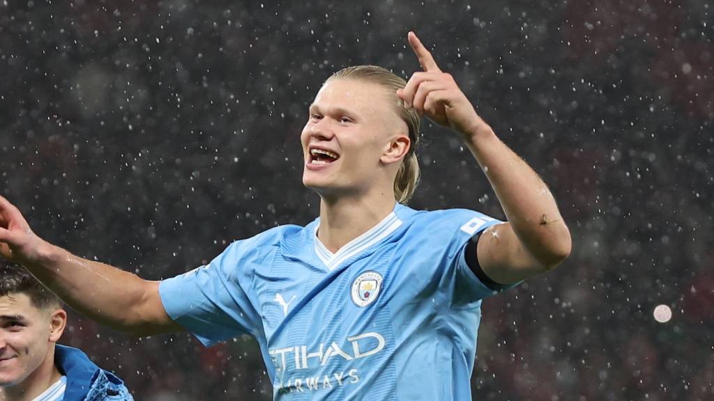 Erling Haaland war wieder entscheidend für City