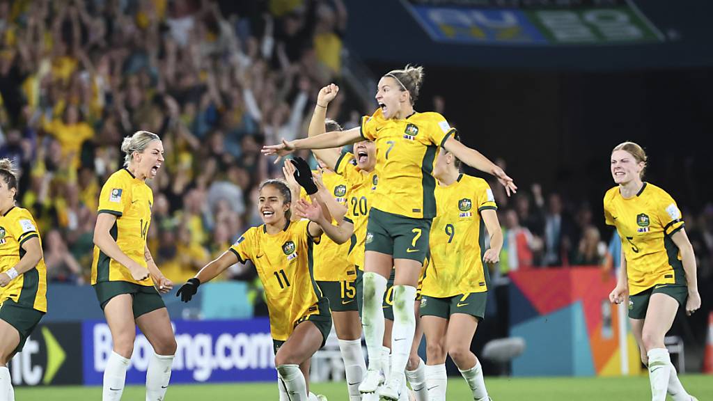 Die Australierinnen können im Penaltyschiessen gegen Frankreich jubeln