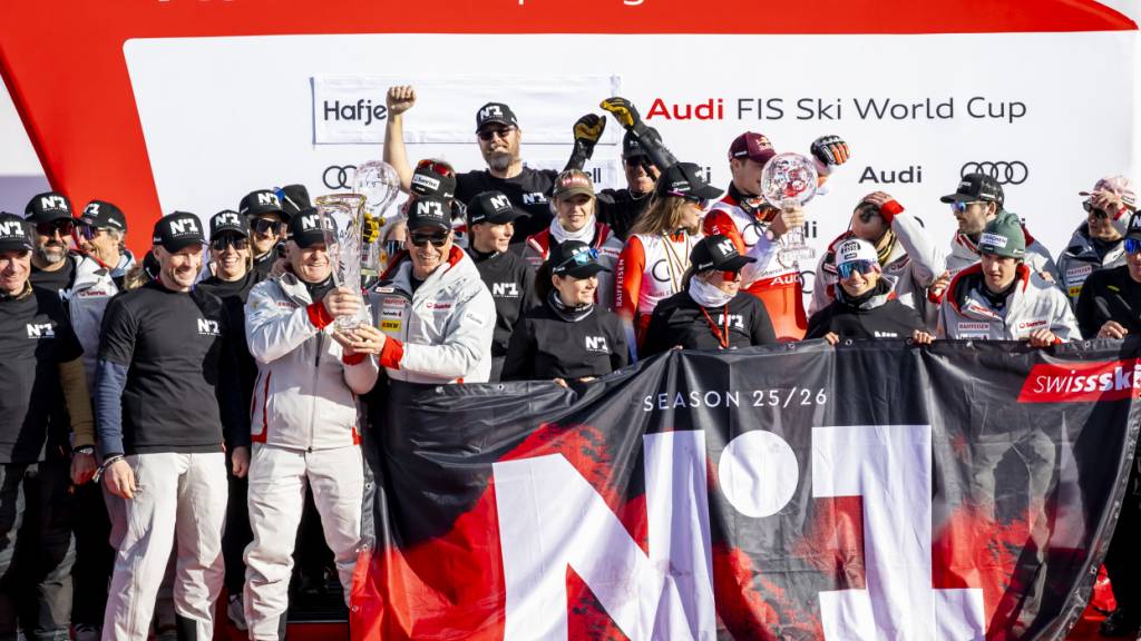 Erneut die Nummer 1 im Weltcup: die Schweizer Alpinen