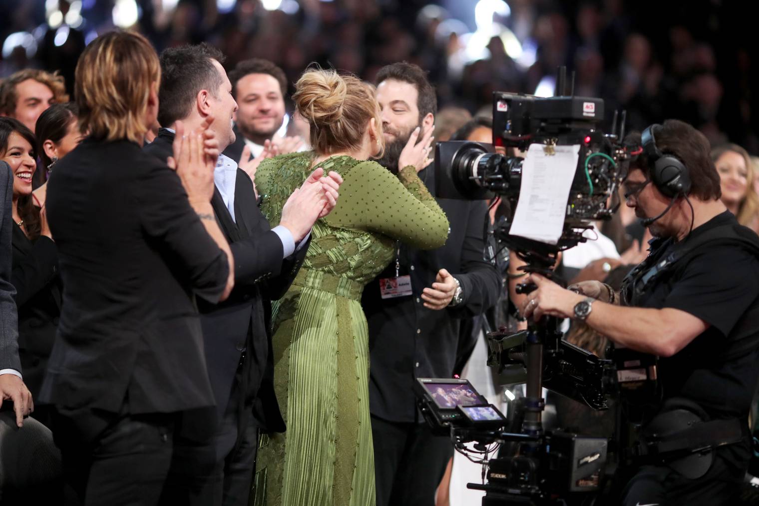 Eines der seltenen Bilder des Paares: Adele und Simon bei den Grammys 2017. (Bild: Christopher Polk/Getty Images)