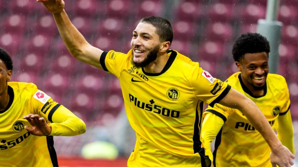 Verteidiger Jaouen Hadjam erzielte das vierte YB-Goal. In der Verteidigung glänzte YB weniger