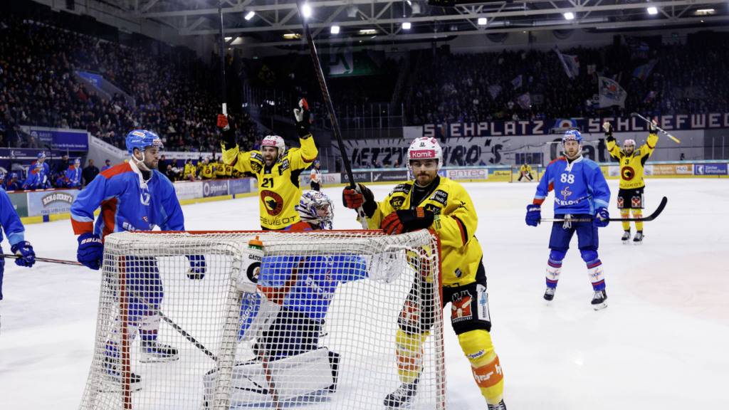 Der SC Bern schaffte in Kloten im Schlussdrittel die Wende zum Sieg