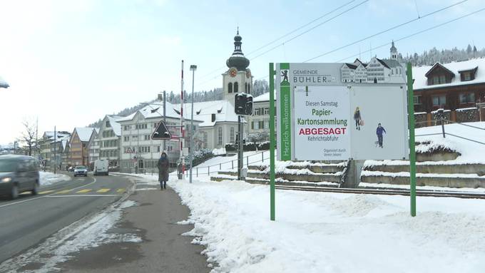 Kunst an Hauswand: Bühlerin setzt Fussgängerinnen in Szene