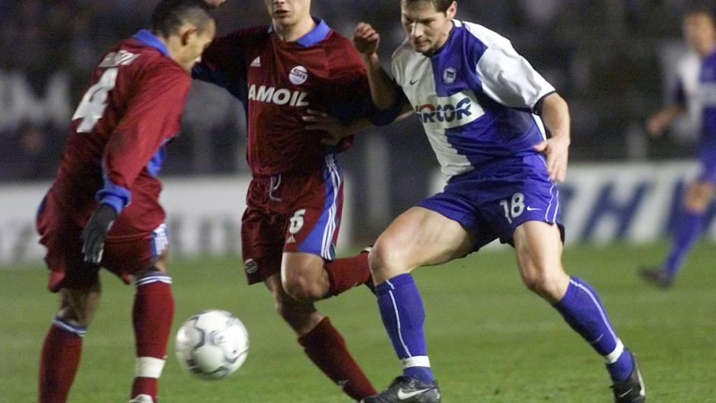 Servette sorgte mit dem 3:0 im Dezember 2001 auswärts bei Hertha Berlin für eine Schweizer Sternstunde im Europacup