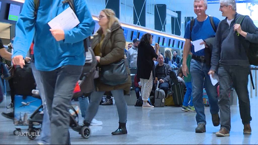 Trotz Klimadebatte: 114'000 Passagiere am Flughafen Zürich