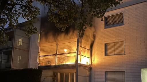 Keine Verletzten nach Brand in Mehrfamilienhaus in Frauenfeld