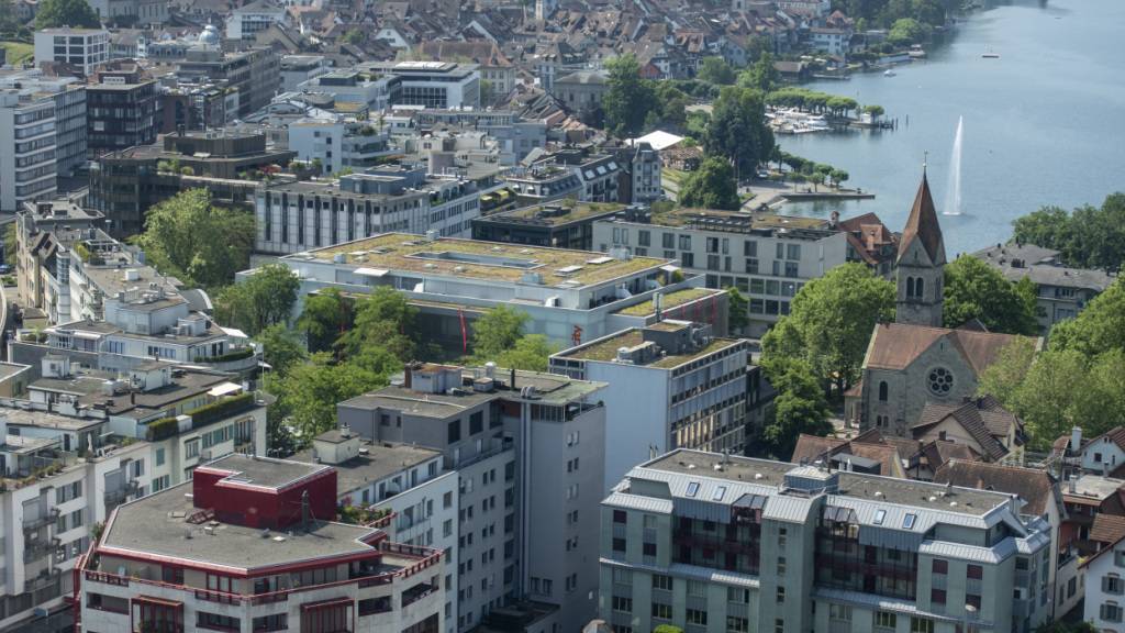 Die Finanzlage der Stadt Zug ist weiterhin gut. (Archivaufnahme)