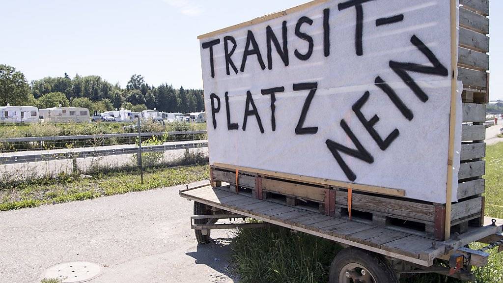 In Wileroltigen BE gab es letzten Sommer Widerstand gegen einen geplanten Transitplatz für Fahrende. (Archivbild)