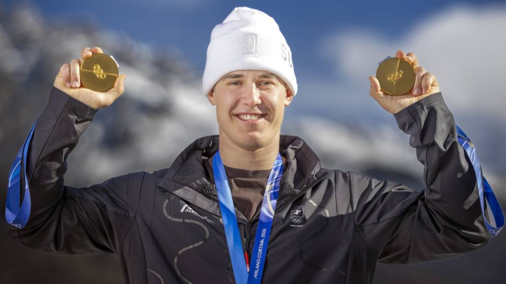 Franjo von Allmen ragt bei den Alpinen mit dreimal Gold heraus