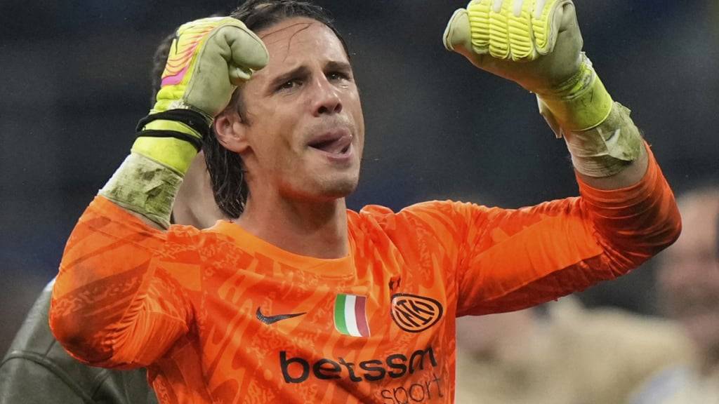 Yann Sommer jubelt mit Tränen in den Augen