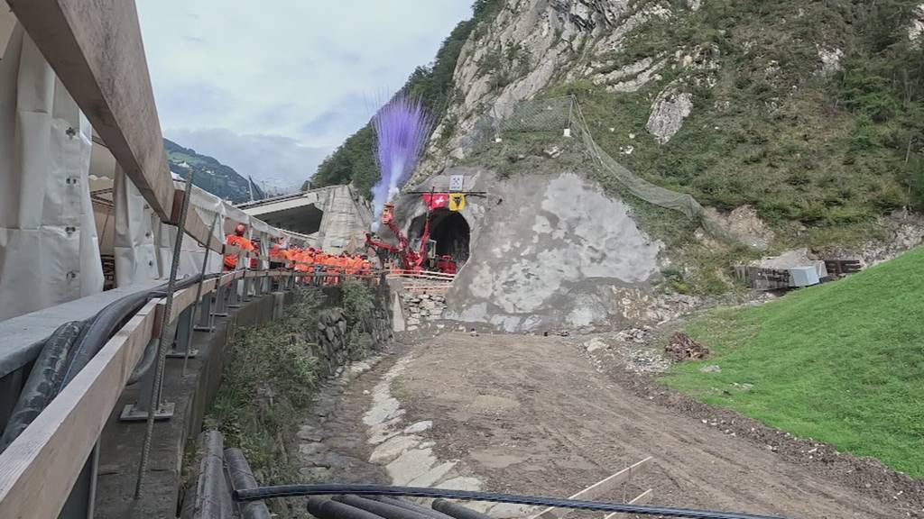 Startschuss Bau Sisikoner Tunnel