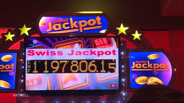 Jackpot für Schweizer Casinos