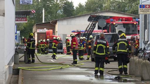 Feuer in Nachtclub in Strengelbach – Rauch richtet Schaden an