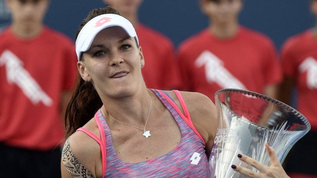 Agnieszka Radwanska holte sich Selbstvertrauen für die US Open