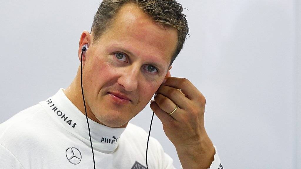 Der schwer verunfallte deutsche Formel-1-Weltmeister Michael Schumacher erhält von der Zeitschrift «Bunte» 50'000 Euro Entschädigung wegen Verletzung seiner Persönlichkeitsrechte. (Archiv)