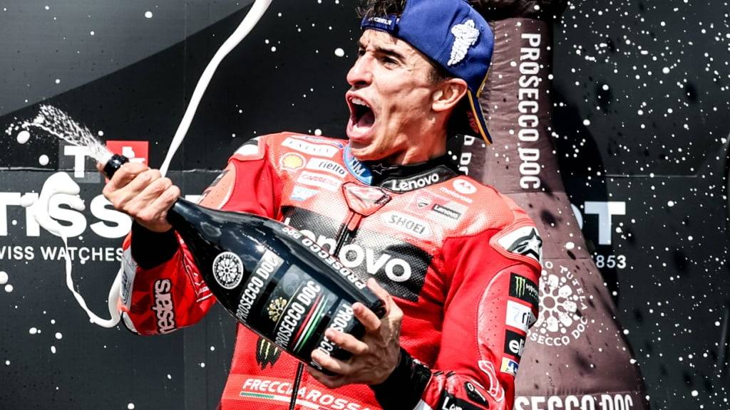 Marc Marquez feiert in Spielberg seinen 12. Sprint-Sieg in dieser Saison. Einzig in Silverstone stand er nicht zuoberst auf dem Podest