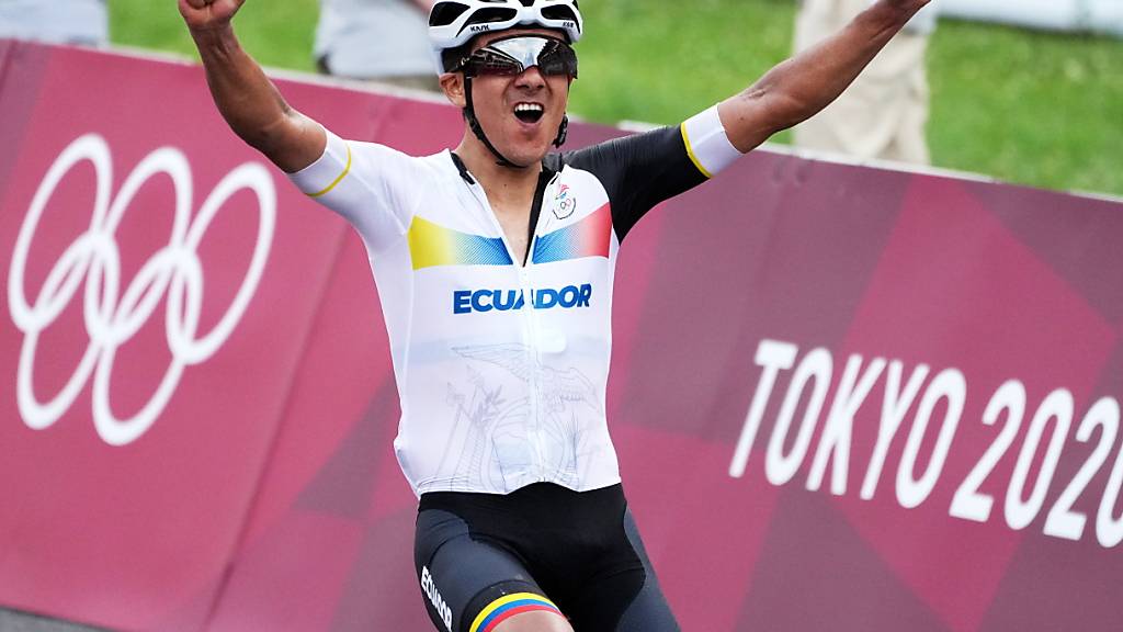 Gold für Ecuador im Strassenrennen der Männer durch Richard Carapaz