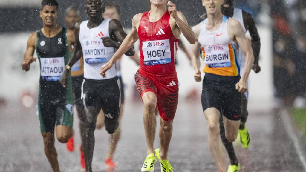 Josh Hoey holt 800-m-Weltrekord als Genugtuung