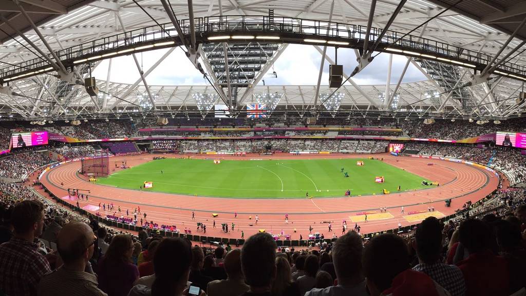 Fabian Bryner an der Leichtathletik WM in London