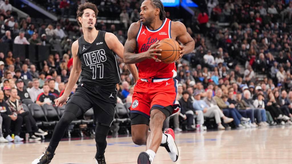 Kawhi Leonard (rechts) erzielte 28 Punkte für die Clippers