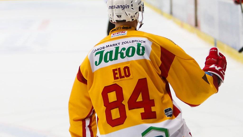 Erzielte beim Auswärtssieg gegen Kloten zwei der vier Treffer der SCL Tigers: der Finne Eero Elo