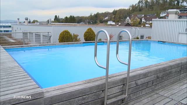 Eigener Swimmingpool für Mitarbeiter