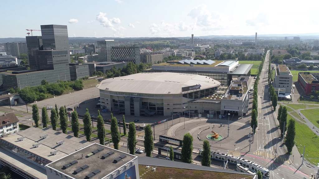 Die grösste Eventhalle der Schweiz: das Hallenstadion