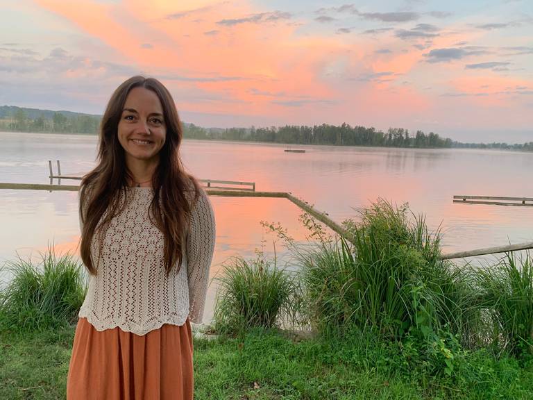 Pia Gerteis am Hüttwilersee, Radio 24 7.8.2024