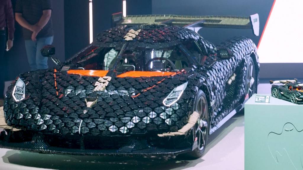 Das wohl schnellste Lego-Auto der Welt: Koenigsegg-Sportwagen mit über 300'000 Steinen nachgebaut