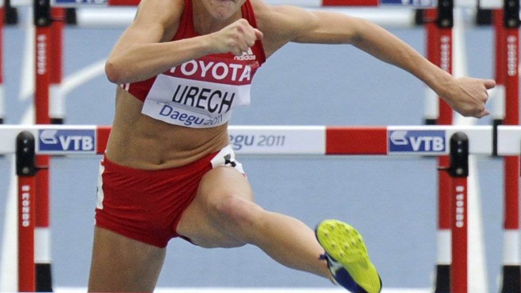 Lisa Urech bei einem ihrer grössten Erfolge: Neunte an den WM 2011 in Daegu