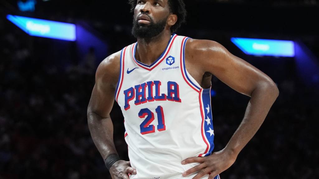 Fehlt den Philadelphia 76ers erneut: NBA-Superstar Joel Embiid