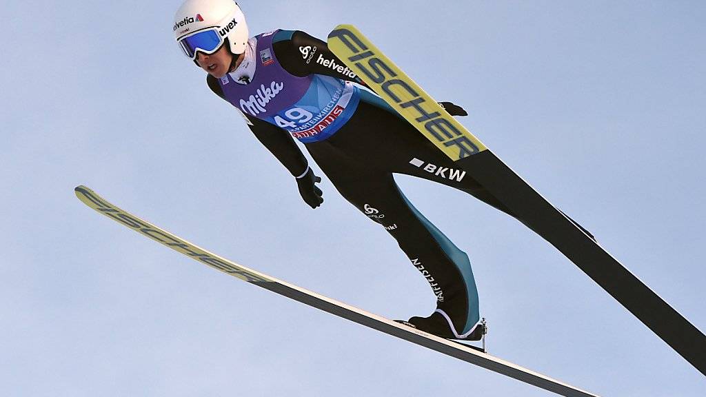 Simon Ammann meisterte die Qualifikationshürde in Innsbruck mühelos