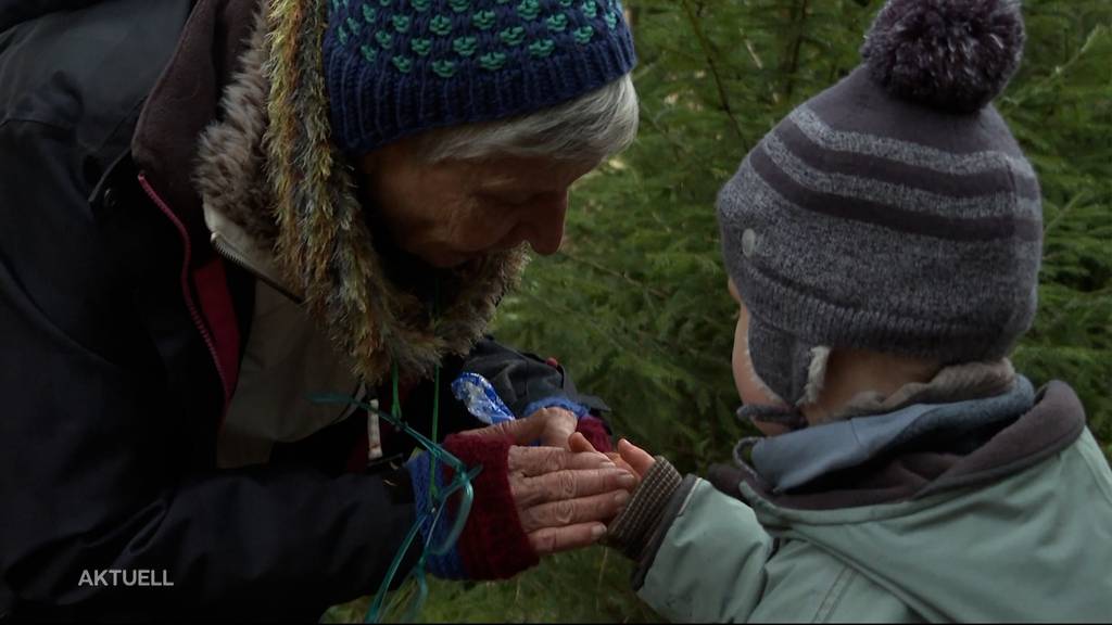 Seniorinnen leiten Waldspielgruppe in Würenlos