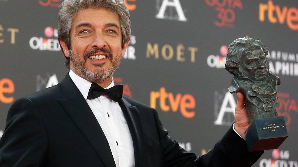 Mit dem Goya-Filmpreis ausgezeichnet: Der argentinische Schauspieler Ricardo Darin für seine Rolle in der Dramakomödie «Truman».