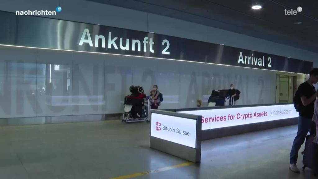 Ferienrückkehrer am Flughafen