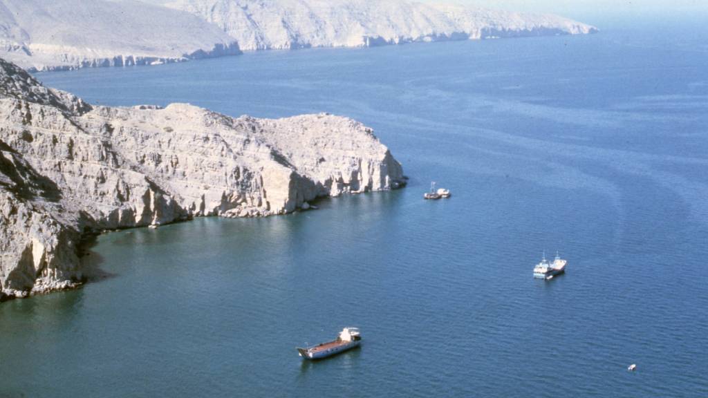 Die Meerenge zwischen dem Iran und dem Oman gilt als eine der wichtigsten Routen der Seefahrt weltweit. Sie ist die einzige Verbindung des Persischen Golfs mit den Weltmeeren. (Archivbild)