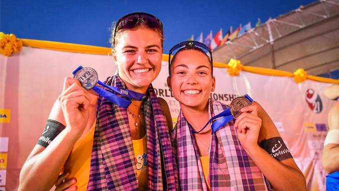 «Der grösste Erfolg» – U21-Beachvolleyball-Talente im Interview