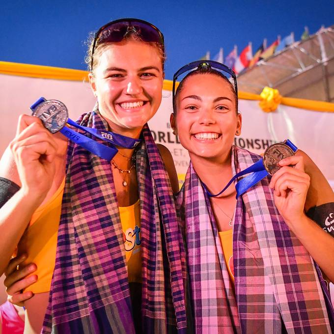 «Der grösste Erfolg» – U21-Beachvolleyball-Talente im Interview