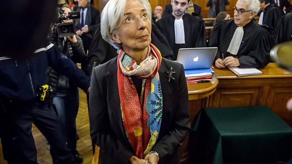 Christine Lagarde ist zwar schuldig, erhält aber keine Strafe. (Archiv)
