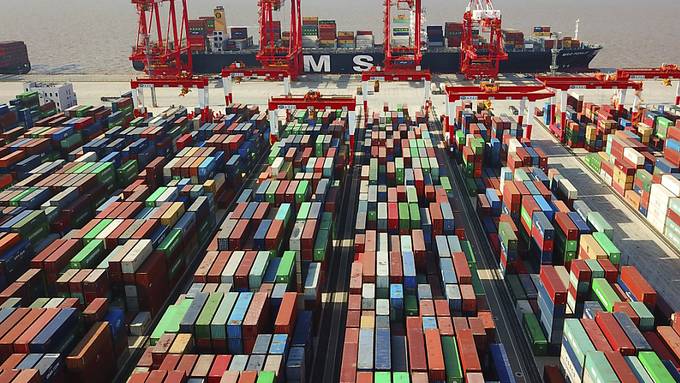 Schiffsstau vor Chinas Häfen - «Schlecht für die Lieferketten»