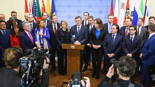 Aussenminister fordern Russland vor UN-Sitzung zum Kriegsstopp auf