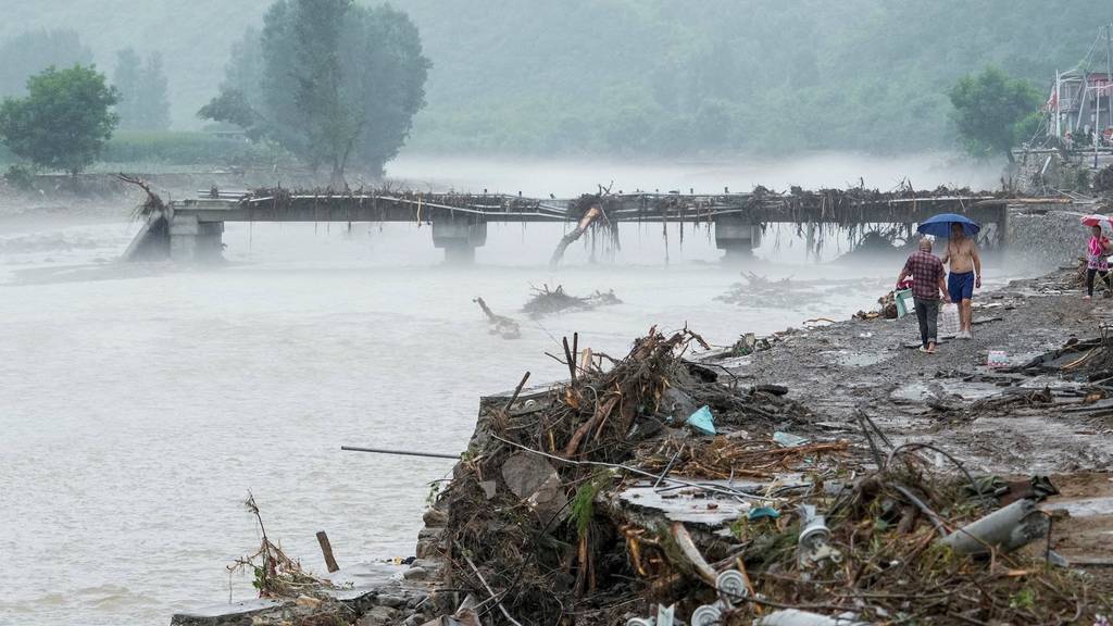 Heftige Regenfälle in China fordern mindestens 38 Tote