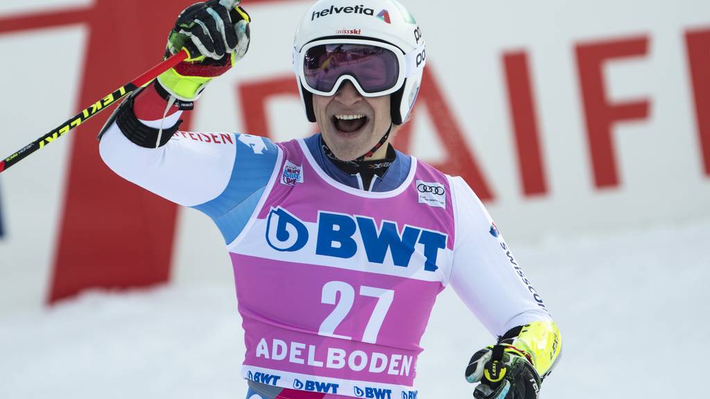 Sieger Marcel Hirscher mit schönsten Worten des Tages