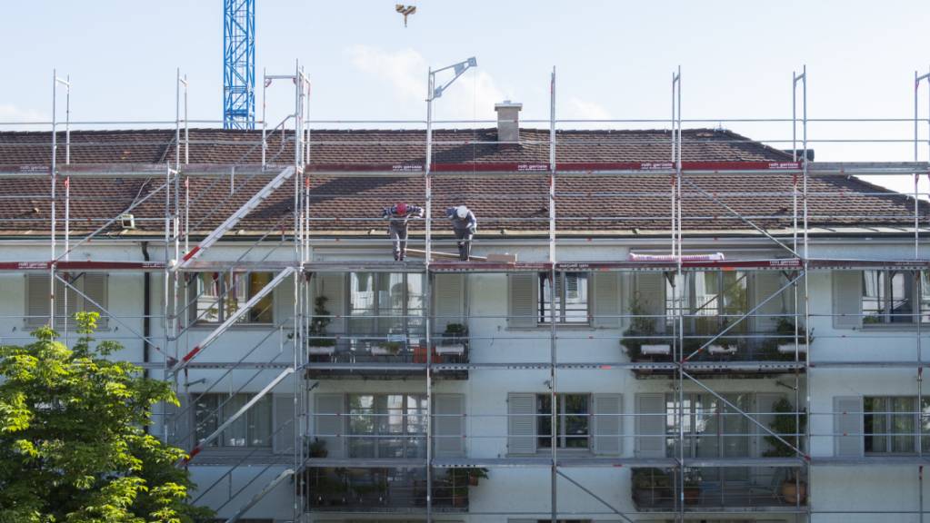Für den Immobilienkonzern PSP Swiss Property war 2019 ein gutes Jahr: eine Baustelle in Zürich. (Symolbild)