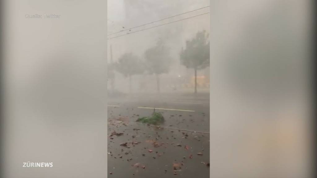 Ein Toter und Verletzte nach Tornado in La-Chaux-de-Fonds